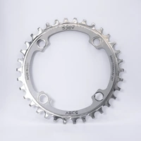 5DEV Titanium 104bcd Chainring 34T 104bcd Raw