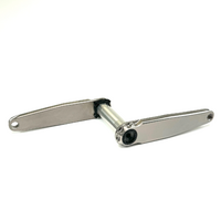5DEV Titanium Road Crankset 165mm XC with 55mm Chainline