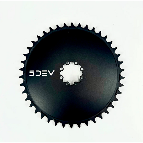 5DEV Aero Chainring Black 52T