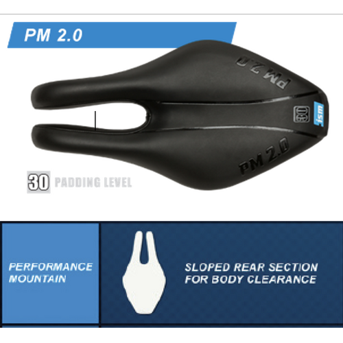 ISM PM2.0 Black Saddle
