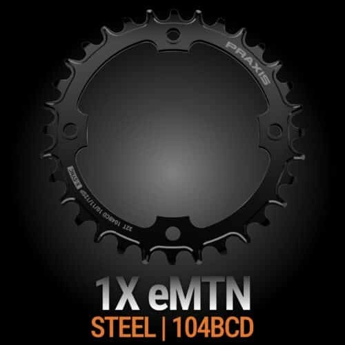 MTN 104BCD STEEL E-Bike Rings WIDE/NARROW