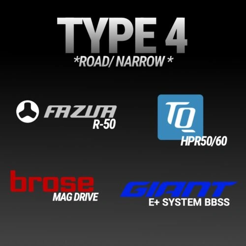 Praxis eCrank TYPE4 FAZUA/BROSE/TQ (Road)