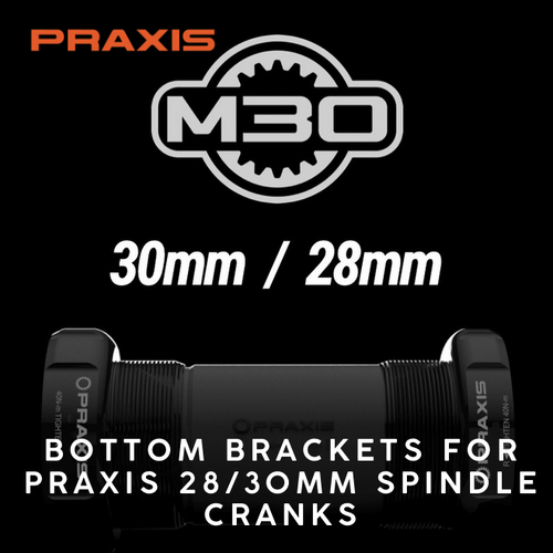 Bottom Brackets for M30 standard (30/28mm)
