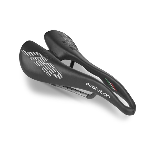 Evolution Black Saddle - CARBON Rails