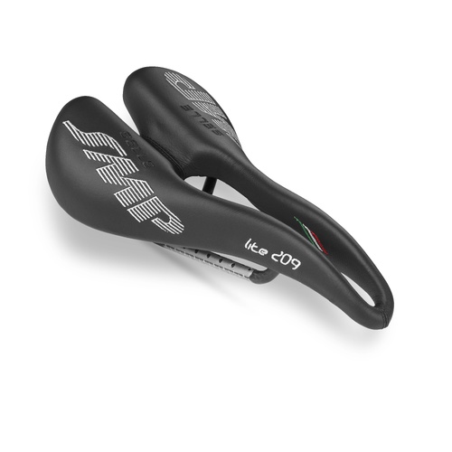 LITE 209 Black Saddle - CARBON Rails